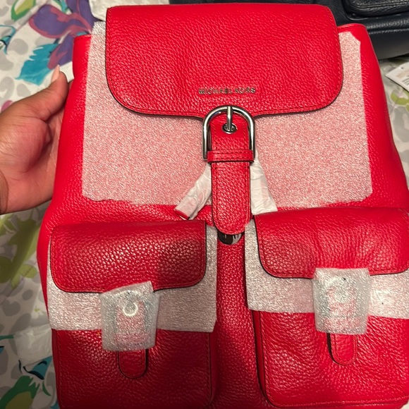 Michael Kors LG Flap Backpack - Leather main image 5
